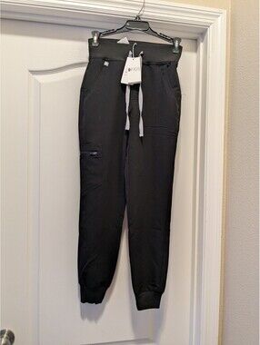 NWT Figs Zamora Jogger Scrub Pants Women’s Size XXS Petite NWT Black Jogger